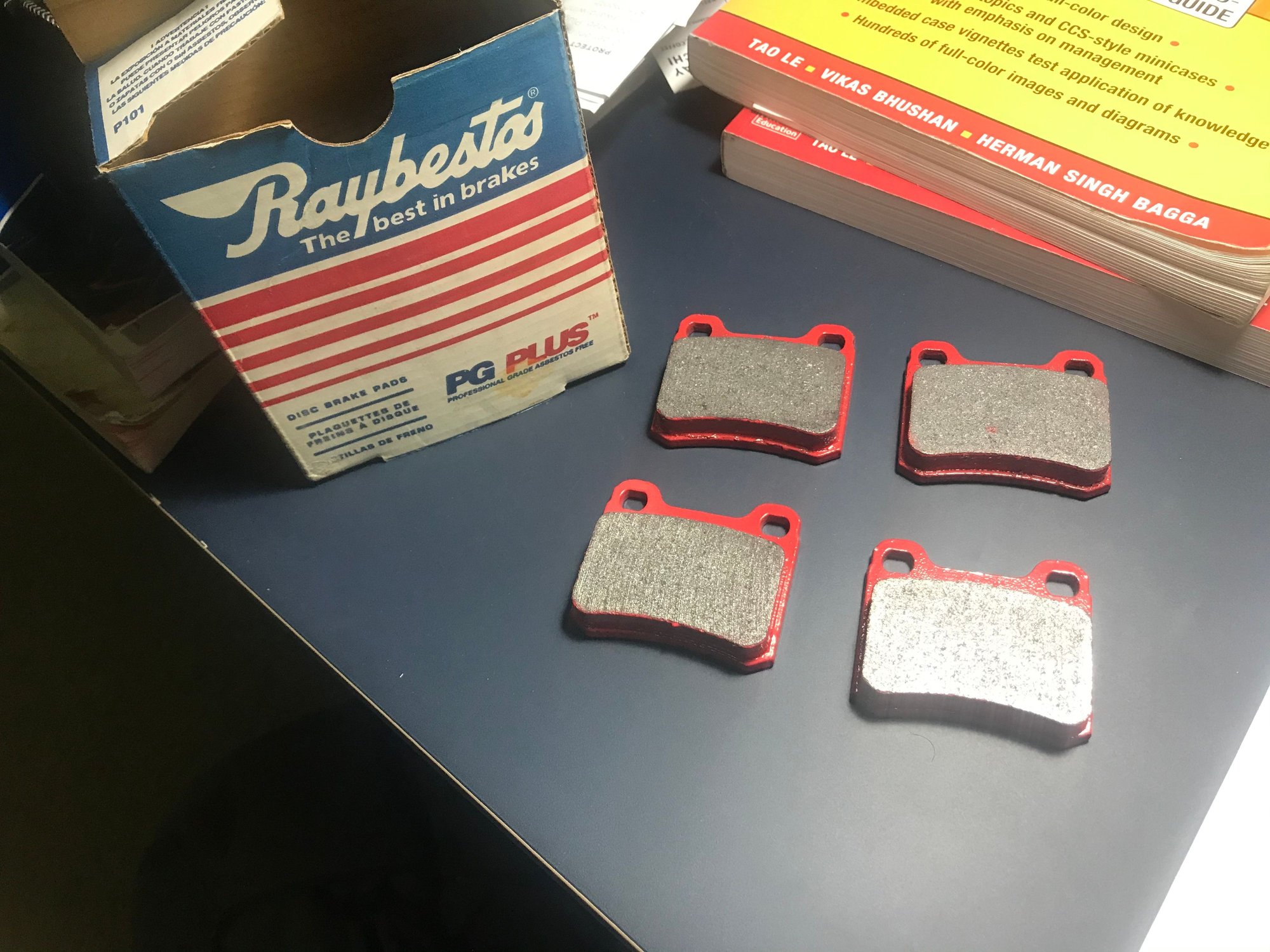 Brakes - Rear Brake Pads PGD335M for Mercedes Benz 190E, 300D, 300E - New - 1987 to 1993 Mercedes-Benz 190E - Folsom, CA 95630, United States
