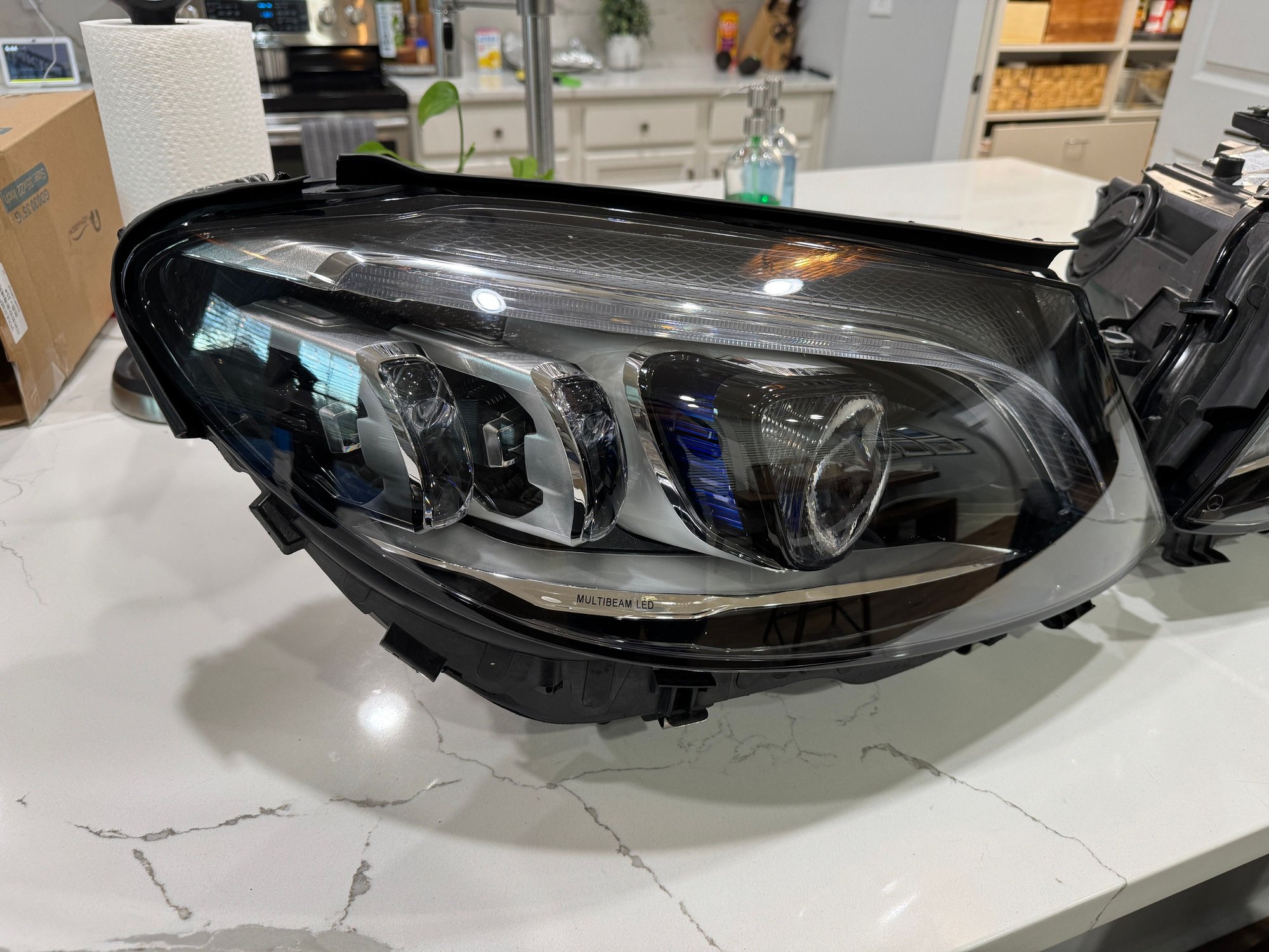 Lights - w205 c63/s euro-spec facelift headlights with adapters (PPF'd) - Used - 2015 to 2023 Mercedes-Benz C63 AMG S - Charlotte, NC 28206, United States