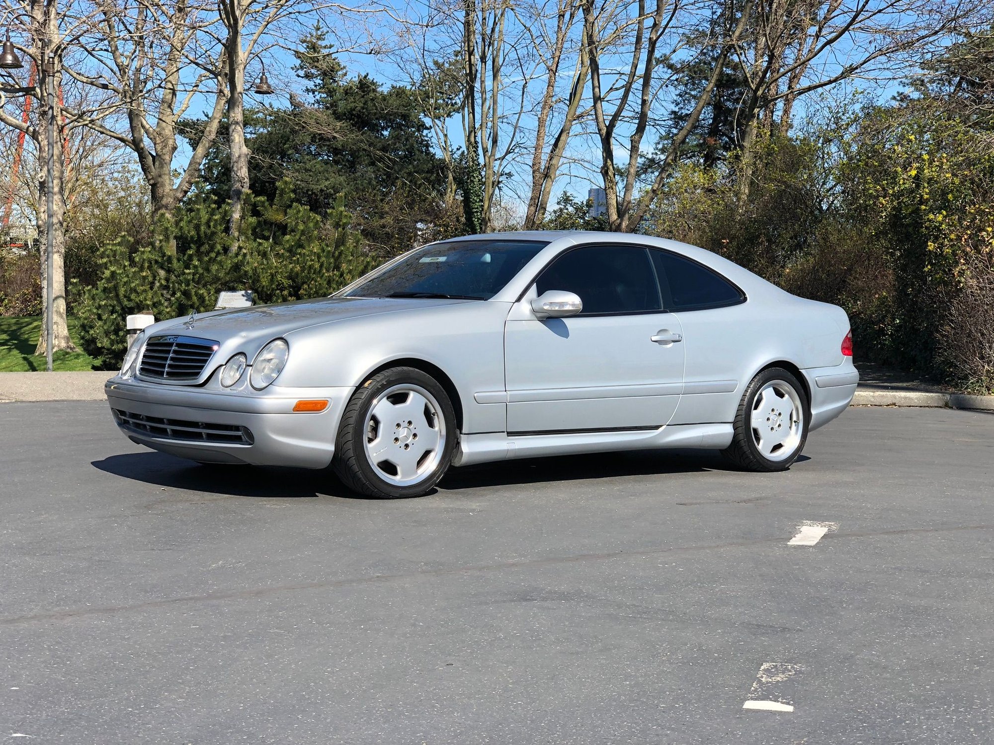 2001 Mercedes-Benz CLK55 AMG - 2001 CLK55 AMG 75k miles - Used - VIN wdblj74g71f168273 - 8 cyl - 2WD - Automatic - Coupe - Silver - Seattle, WA 98116, United States