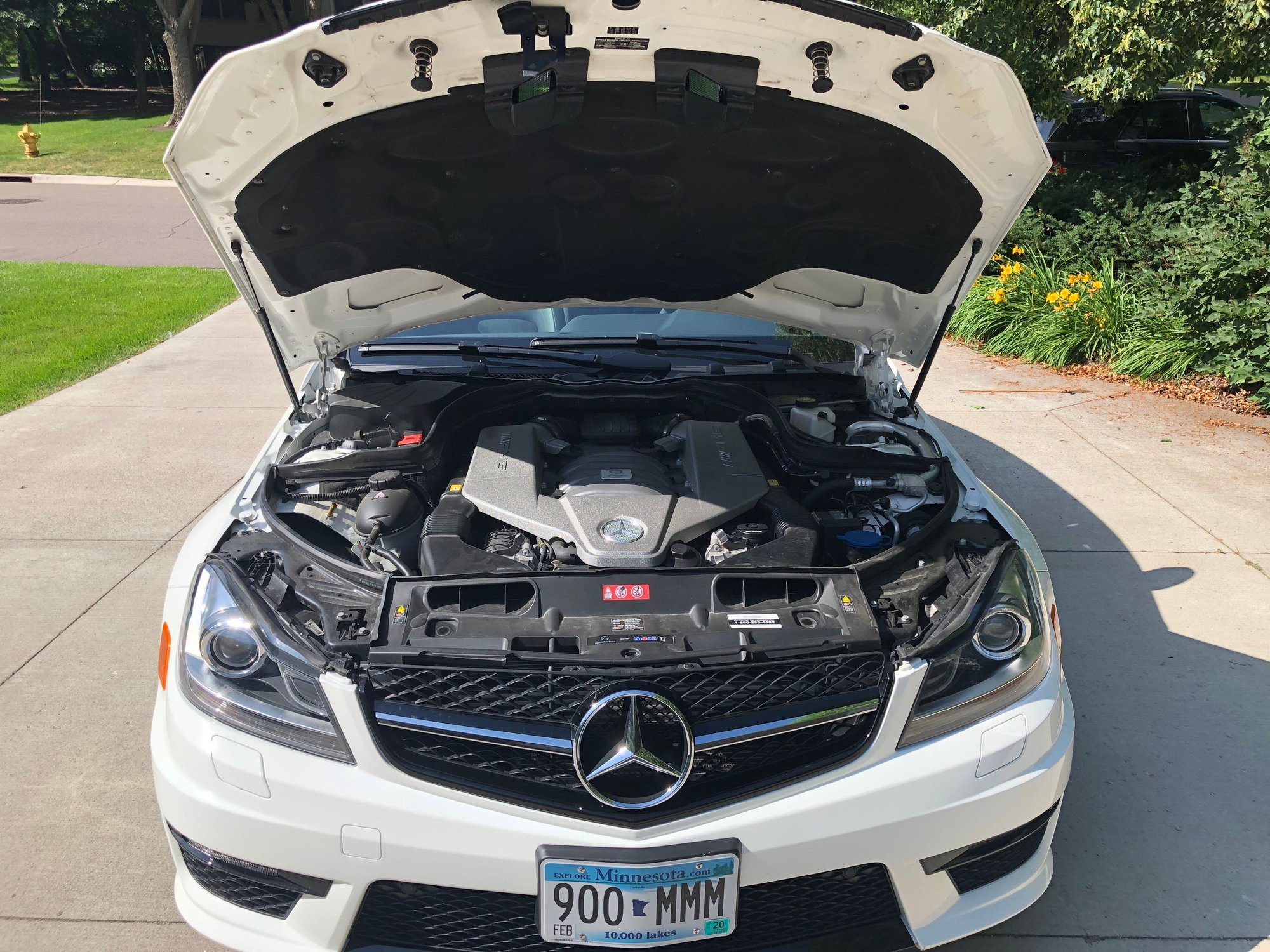 2014 Mercedes-Benz C63 AMG - WTS: 2014 C63 AMG 507 ~8000 miles - Used - VIN WDDGJ7HB3EG265557 - 8,000 Miles - 8 cyl - 2WD - Automatic - Coupe - White - Minneapolis, MN 55446, United States