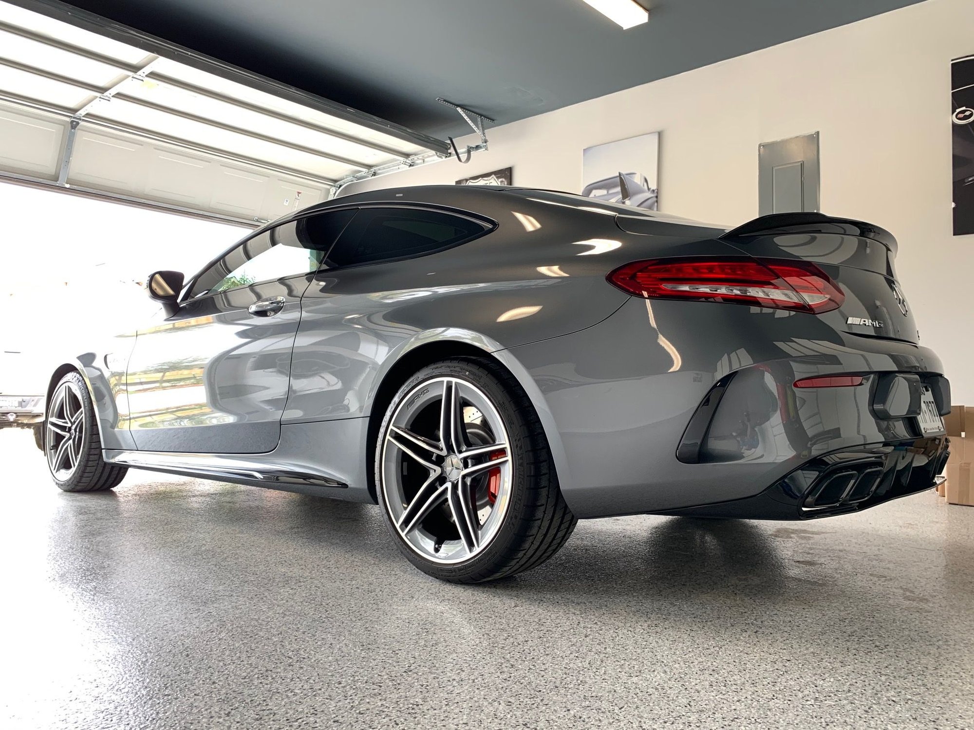 2020 Mercedes-Benz C63 AMG S - 2020 AMG C 63 S Coupe Lease Takeover - Used - VIN W1KWJ8HBXLF984678 - 2,100 Miles - 8 cyl - 2WD - Automatic - Coupe - Gray - The Woodlands, TX 77375, United States