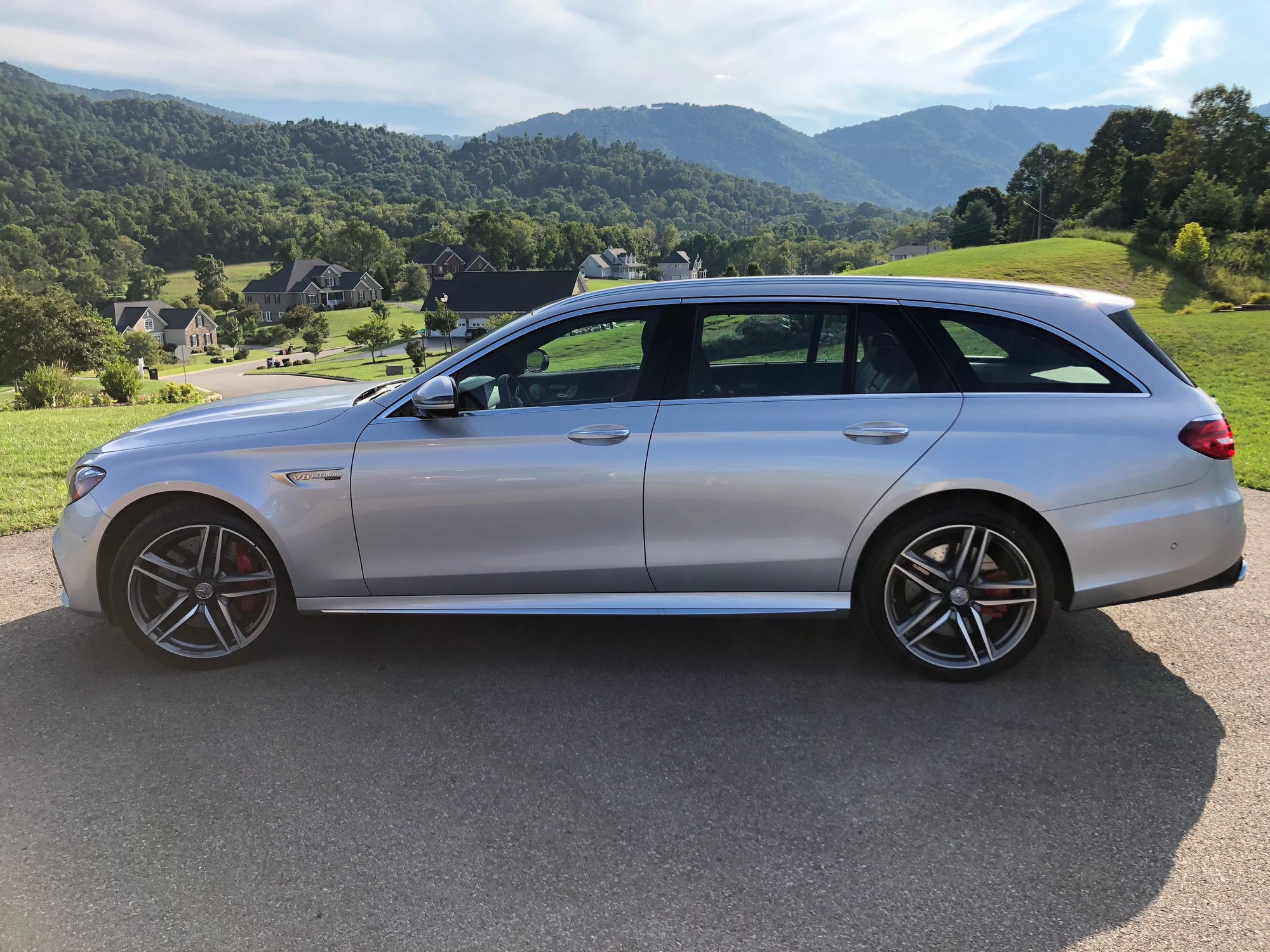 2018 Mercedes-Benz E63 AMG S - 2018 E63S AMG wagon only 9800 miles 103K obo - Used - VIN WDDZH8KB7JA382557 - 9,800 Miles - 8 cyl - AWD - Automatic - Wagon - Silver - Salem, VA 24153, United States