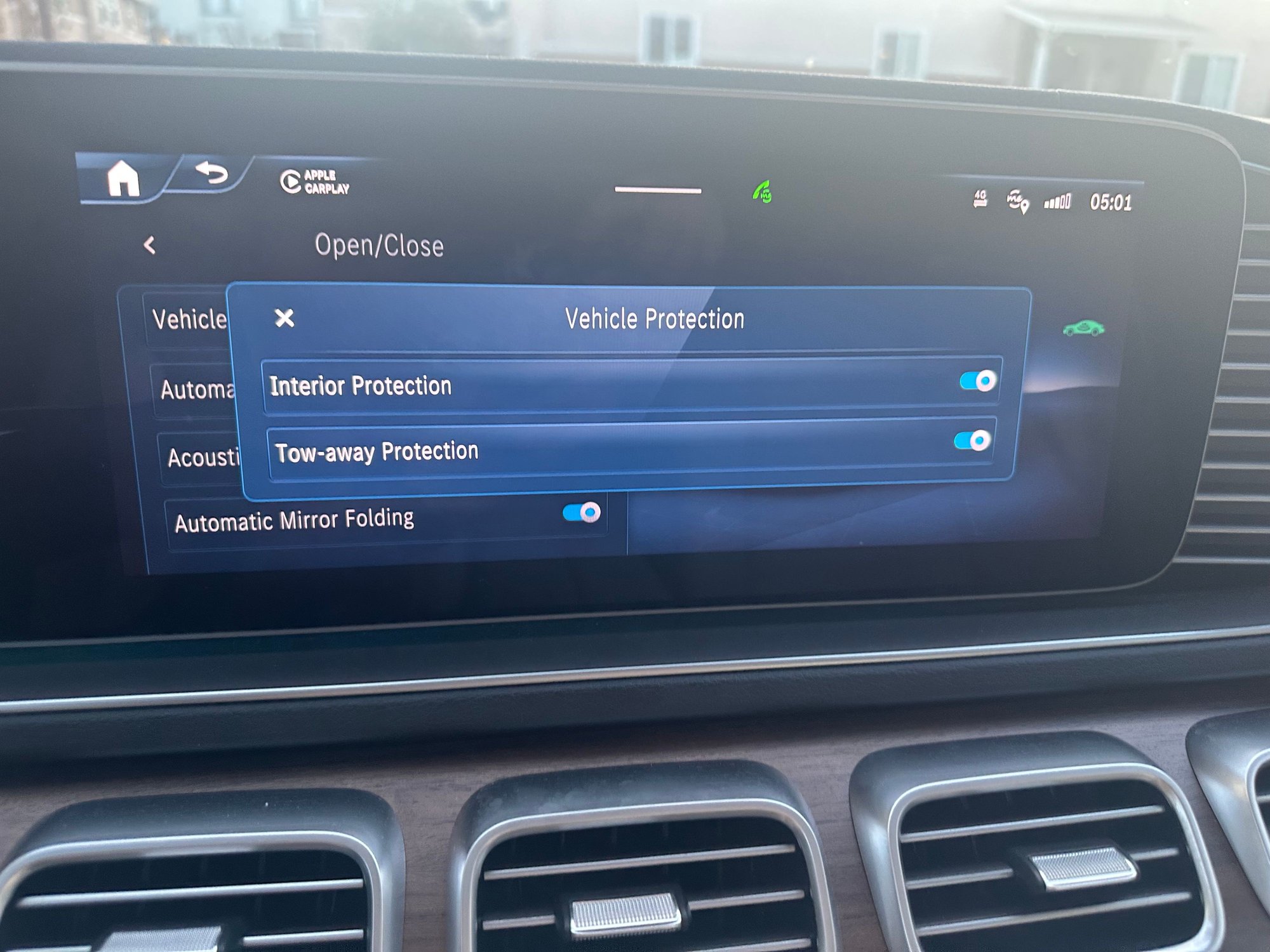 This is from my GLS menu. See there is no option.