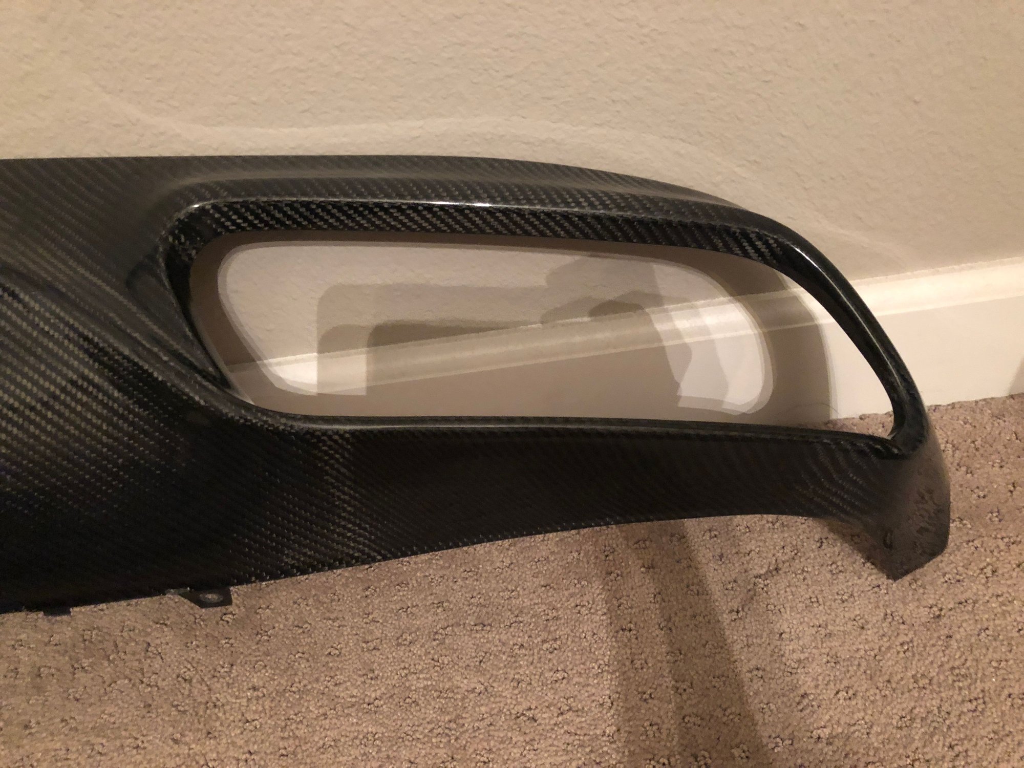 Exterior Body Parts - C63S Coupe OEM Style Rear Diffuser - Used - 2017 to 2018 Mercedes-Benz C63 AMG S - Lake Forest, CA 92630, United States