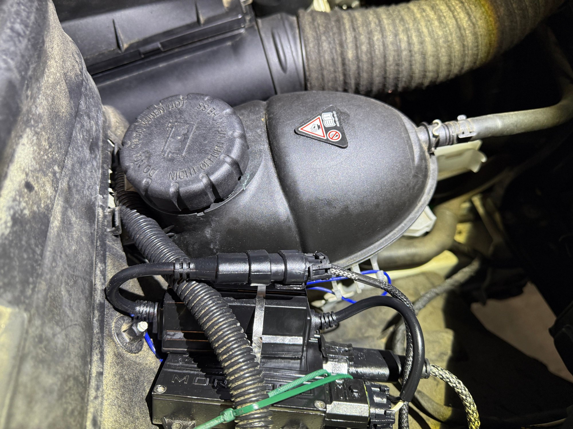 2012 GLK350 coolant reservoir.
