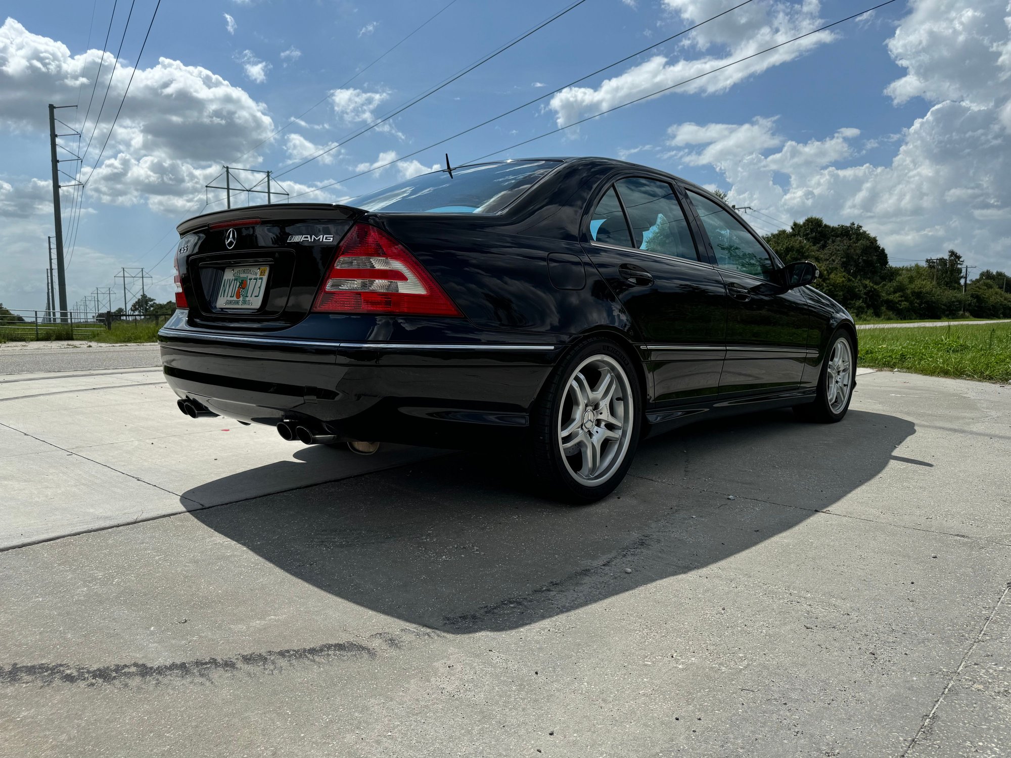 2005 Mercedes-Benz C55 AMG - 2005 C55 AMG 87k Miles - Used - VIN WDBRF76J55F629738 - 87,702 Miles - 8 cyl - 2WD - Automatic - Sedan - Black - Riverview, FL 33579, United States