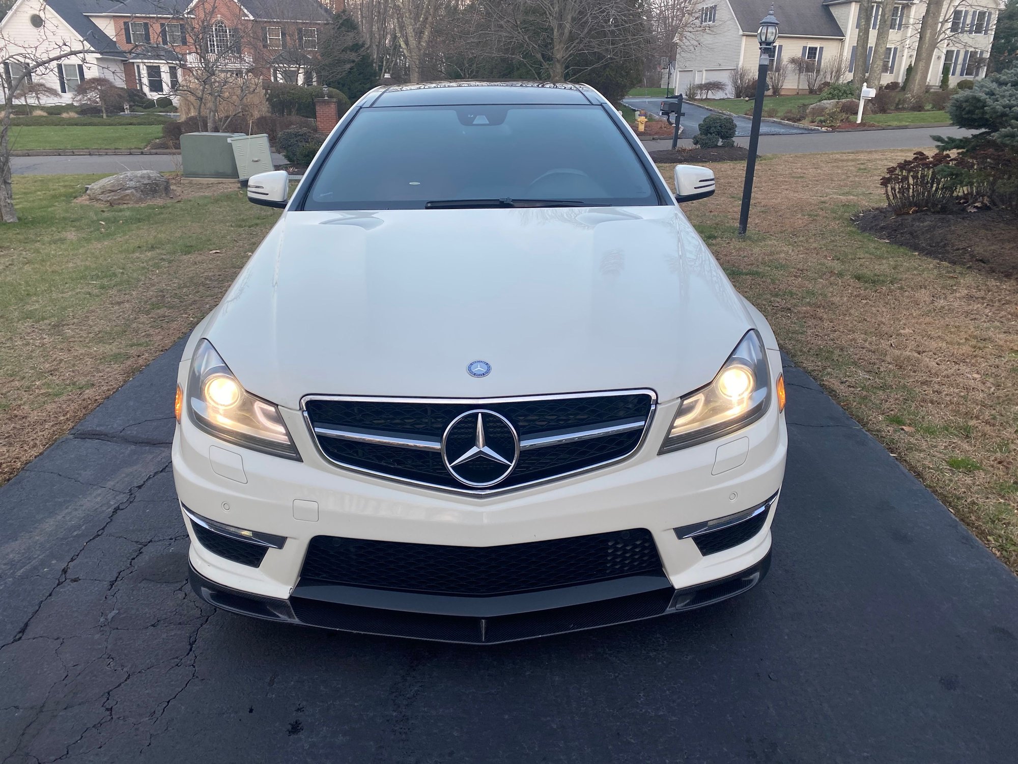 2012 Mercedes-Benz C63 AMG - 2012 Mercedes Benz C63 AMG Coupe P31 Package with LSD - Used - VIN WDDGJ7HB9CF801592 - 64,000 Miles - 8 cyl - 2WD - Automatic - Coupe - White - Shelton, CT 06484, United States