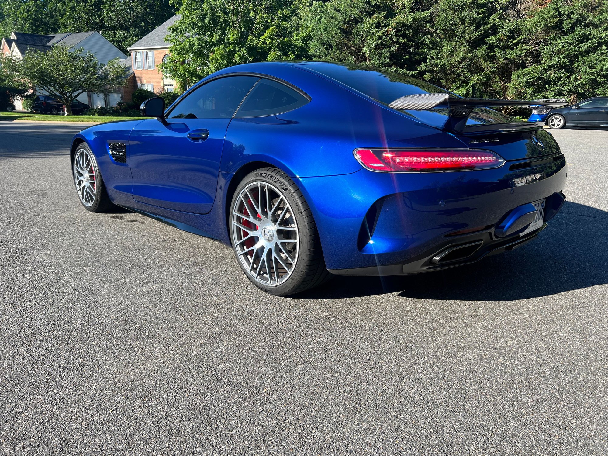 2018 Mercedes-Benz AMG GT C - FS: 2018 Mercedes AMG GT C Coupe - Used - VIN WDDYJ8AA0JA021373 - 54,500 Miles - 8 cyl - 2WD - Automatic - Coupe - Blue - Arlington, VA 22206, United States
