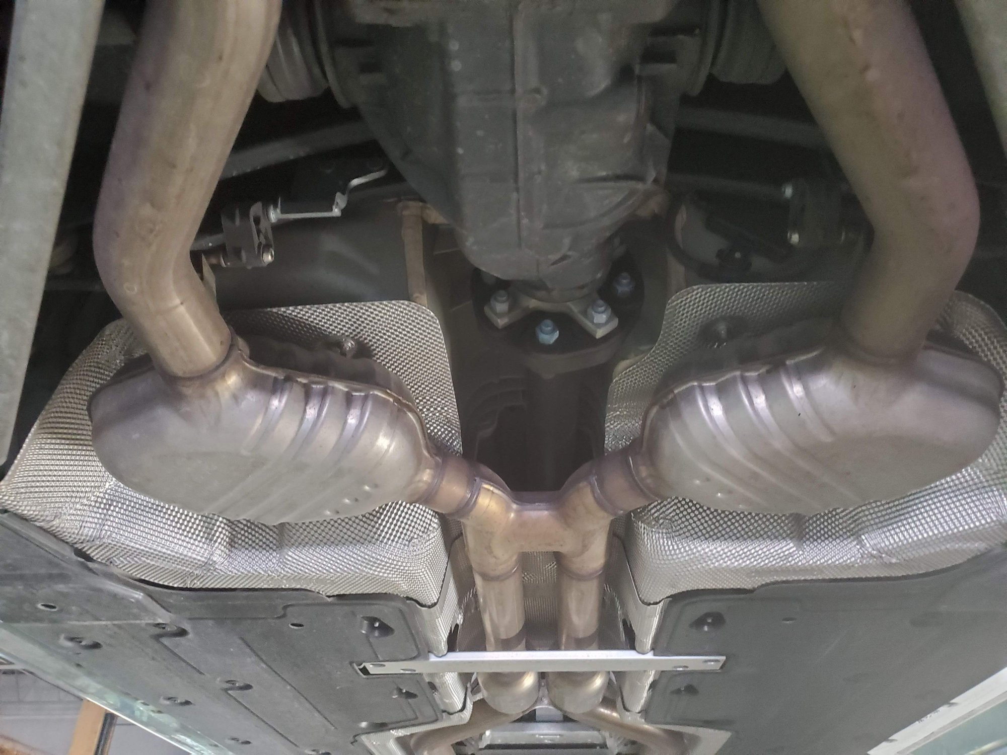 SL/R231 2013 SL550 Exhaust Muffler or resonator delete??