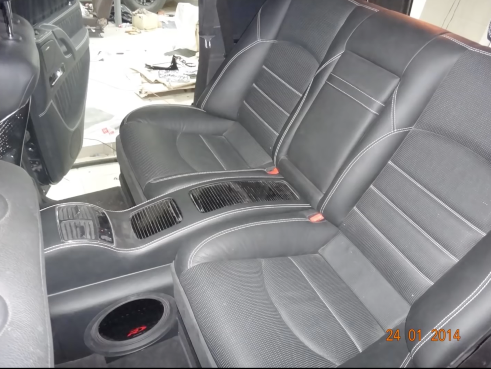 Colorbond BMW car interior transformation - Plasti Dip