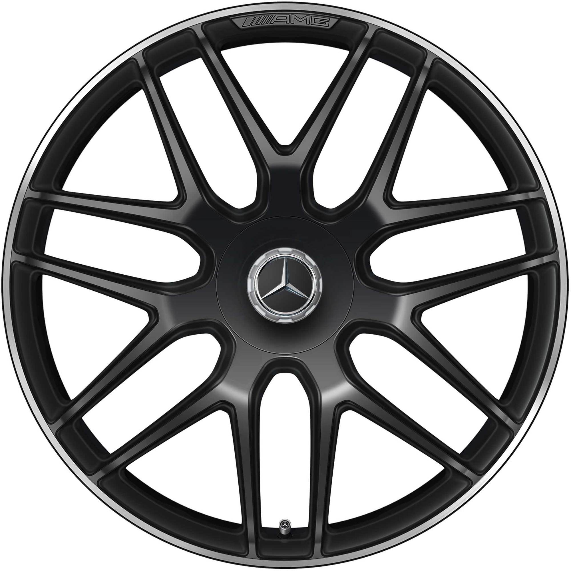 Wheels and Tires/Axles - WTB - 22" AMG matte black cross-spoke for GLE63s - Used - 2021 Mercedes-Benz GLE63 AMG S - Sandusky, OH 44870, United States