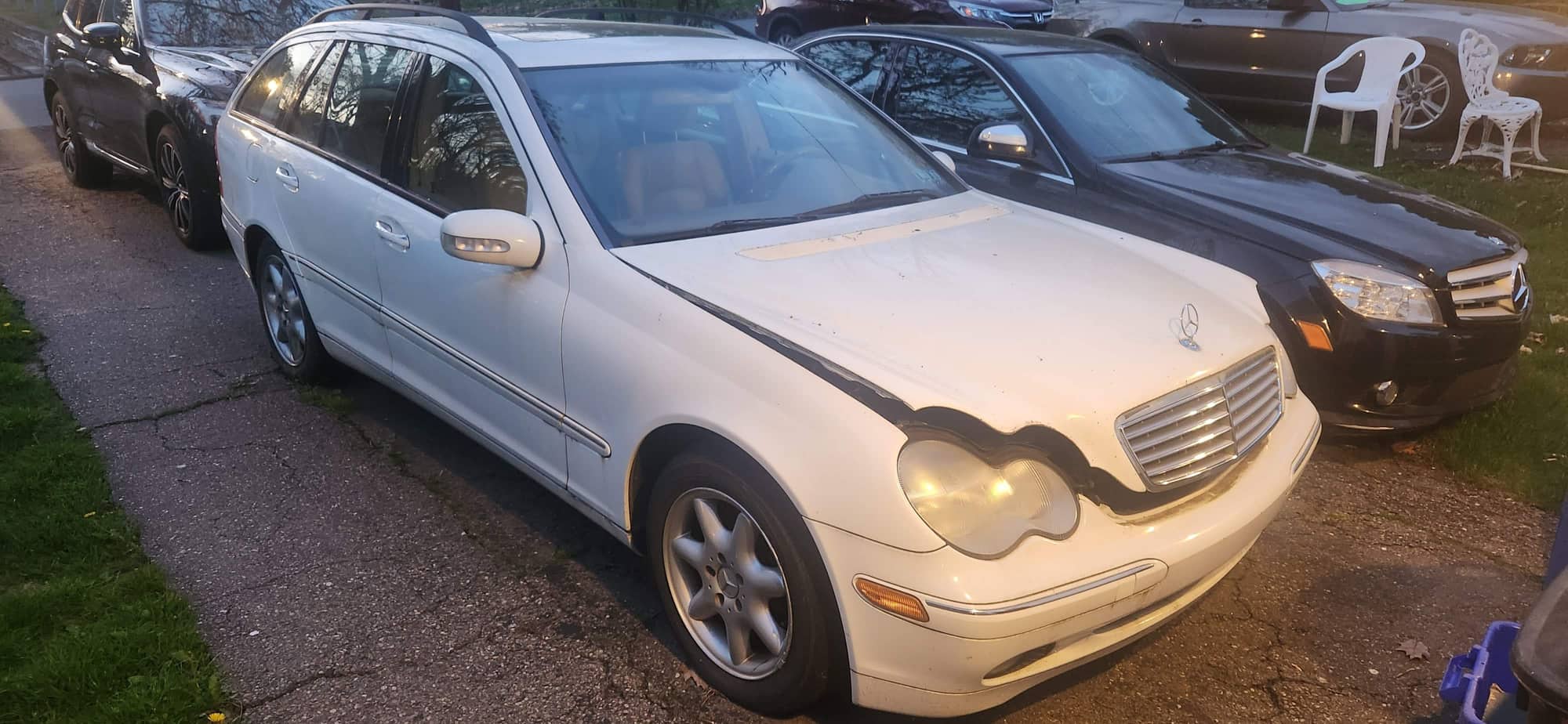2004 Mercedes-Benz C240 - Our 2004 C240 Wagon Must Go - $1800 - Used - VIN WDBRH81J04F523090 - 130,256 Miles - 4 cyl - AWD - Automatic - Wagon - White - Clarks Summit, PA 18411, United States