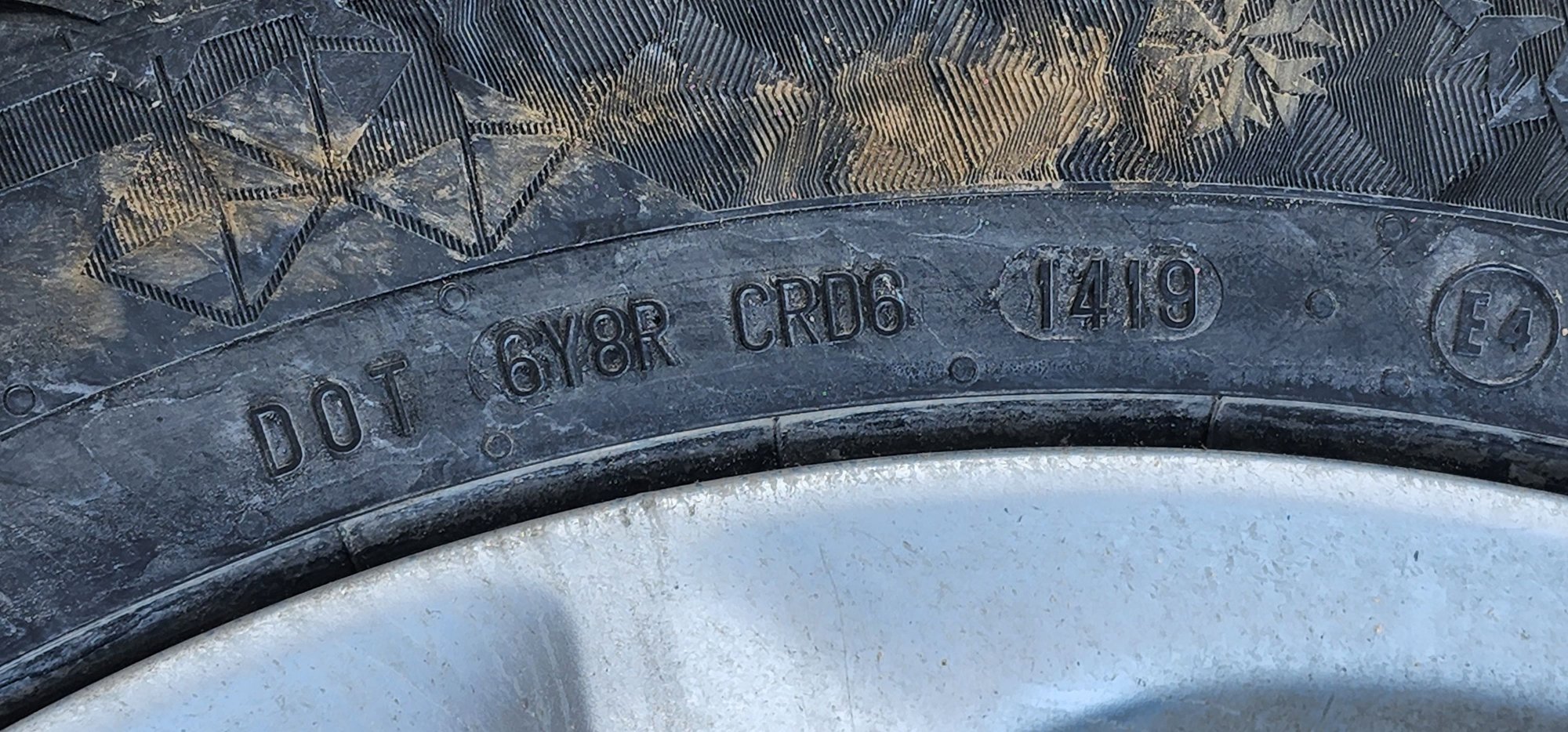 Wheels and Tires/Axles - Mercedes wheels with Continental Viking Contact 7 winter tires and bolts - Used - 2013 Mercedes-Benz E350 - Victor, ID 83455, United States
