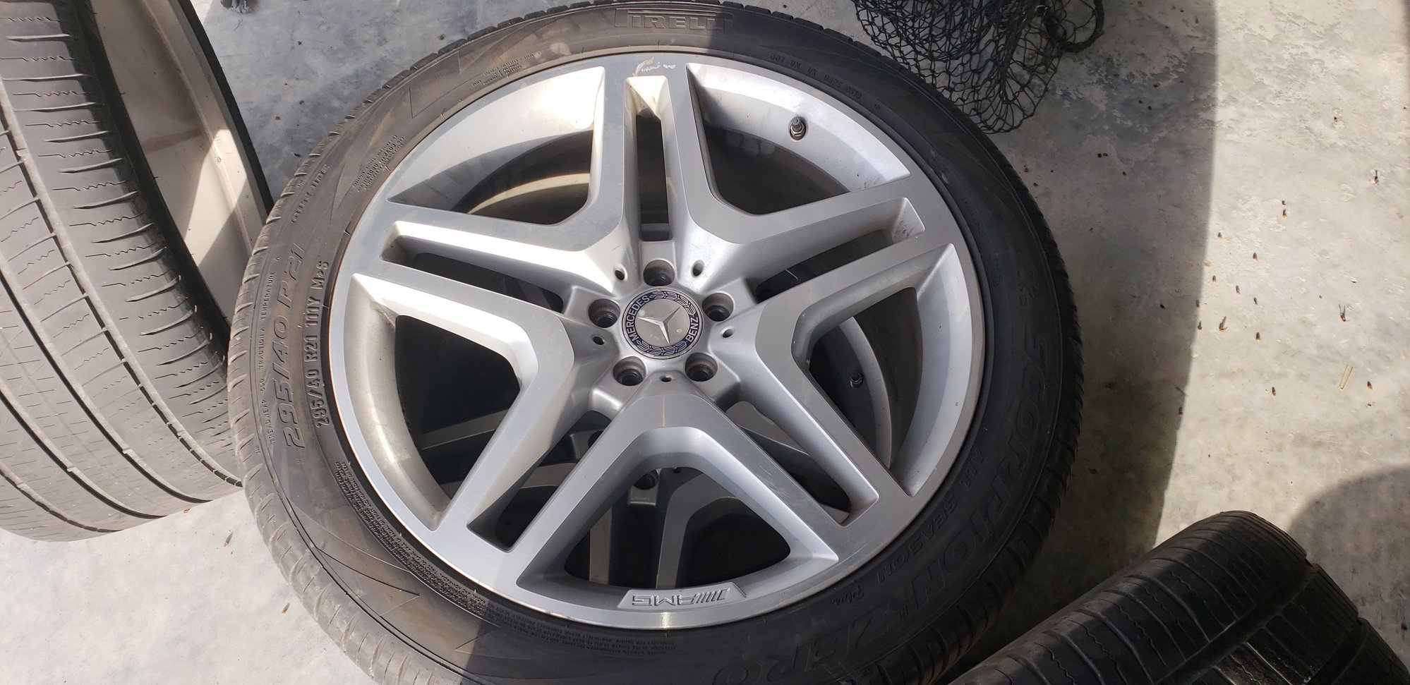 Wheels and Tires/Axles - 4 Original 21" AMG GL550 Wheels for sale (not after market) - Used - 2013 to 2016 Mercedes-Benz GL550 - Winona, MN 55987, United States