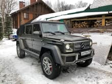 The new Mercedes-Maybach G 650 Landaulet has made its way to the owner from Moscow, Russia. This beast looks epic to drive in snowy conditions and other off-road courses. 