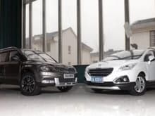 Peugeot 3008 & Skoda Yeti car model comparative evaluation