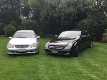 Keeping it in the family - my daughters C200K finally gets company.