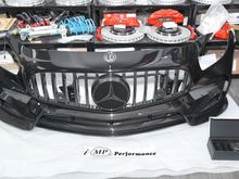 Front grille, canards and even the star logo are made of carbon fibre!!!! The quality is phenomenal!!!!!