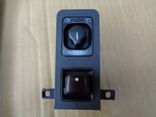 Folding mirror switch and its unique mounting plate (and standard TOP control switch)