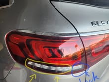 US based GLS uses the red brake light as a turn signal; has anyone enabled the installed strip to use amber turn signal? 

thanks in advance 