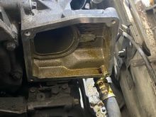 Front box removed from supercharger