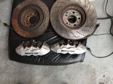 C63AMG brakes