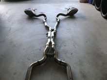 Factory Performance Exhaust - Front to Rear