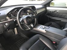 Aluminum interior trim, CLS 63 steering wheel