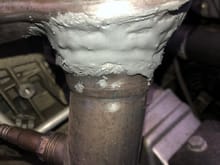 Exhaust manifold crack after JB Weld