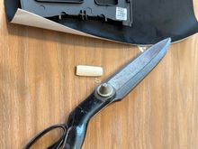 My grandfather was a tailor, and I like to incorporate him into my projects.