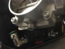 Throttle Body hole plugged