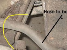 what the W210 is missing there’s a bigger hole underneath the airbox like you see in this picture it needs to be cut and made bigger so a 3 1/2 inch to 4 inch pipe can be fed down to the fog light area. THEN , u can add a real CAI and actually gain some power!