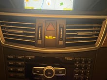 Car on - no radio console backlights (driving lights on as well)