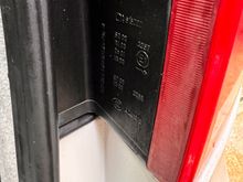 Right side lower taillight area