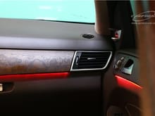 Mercedes GLE ambient light