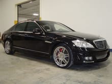 Black Bison Front Angle with 20&quot; BRABUS Monoblock VI 2pc. wheels in chrome