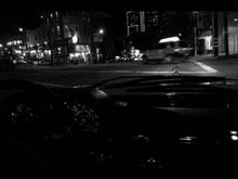 Late night cruise downtown San Francisco.  Quiet streets, massive high rise buildings and a plush ride in a vintage Mercedes Benz.  A perfect way to build a relationship.