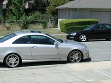 2004 CLK and 1997 Acura CL