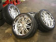 20x10 Forged 3pc DPE for new Audi S5
