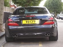 Brabus V8 CFF Rear