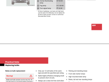 Screen cap of 2008 Mercedes CL owners manual