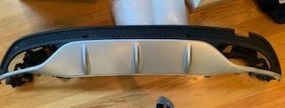 Exterior Body Parts - C43 Rear Diffuser and Exhaust Tips - Used - 2017 to 2018 Mercedes-Benz C43 AMG - 2016 Mercedes-Benz C450 AMG - Greensboro, NC 27377, United States