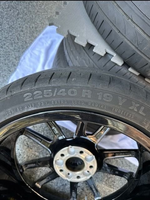 Wheels and Tires/Axles - Mercedes C Class W205 19" OEM Alloy Wheels AMG 7.5X19 ET44 Black Set of 4 - Used - 2018 to 2023 Mercedes-Benz C-Class - New Orleans, LA 70433, United States