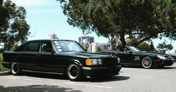 My buddy's "real" 6.0 500 SEL AMG monster! 