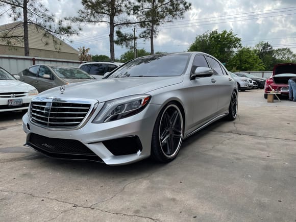 eBay AMG front bumper conversion 