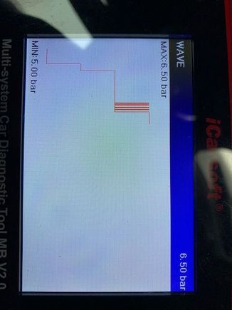 iCarsoft scanner live data ac system pressure 