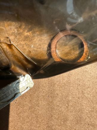 There’s was also ceratec visible in the bulk of the oil 