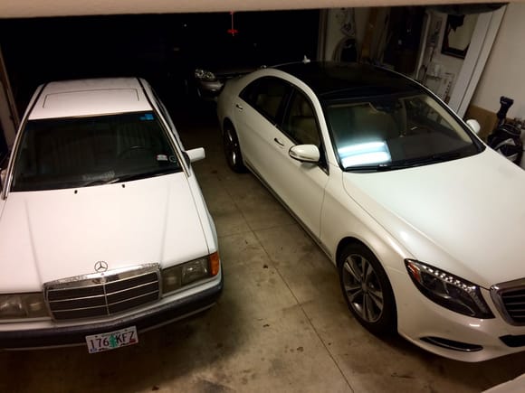 Baby Benz with big sis