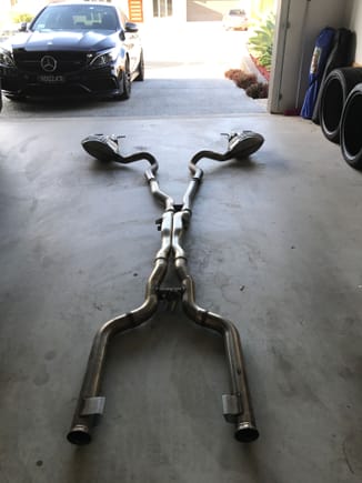 Factory Performance Exhaust - Front to Rear