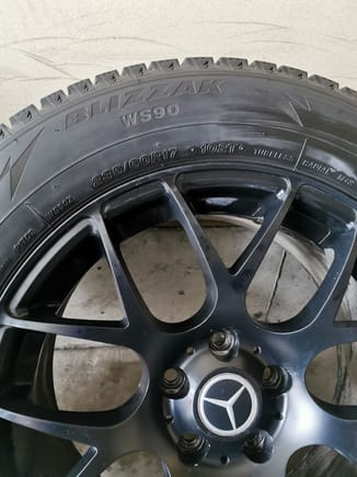 Still really like WS90 winter tire. Lots of tread still left. 